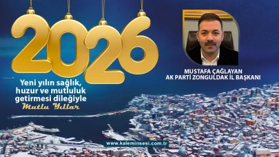 Mustafa Çağlayan yeni yılı kutladı