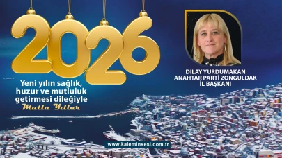 Dilay Yurdumakan yeni yılı kutladı