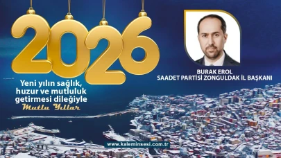 Burak Erol yeni yılı kutladı