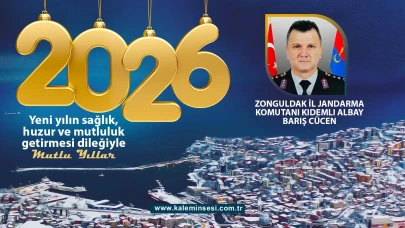 Barış Cücen yeni yılı kutladı