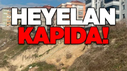 Heyelan kapıda!