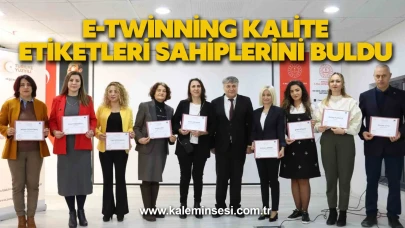 2022 Yılı E-Twinning kalite etiketleri sahiplerini buldu