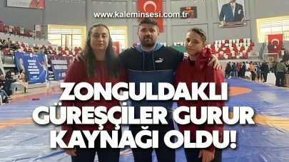 Zonguldaklı Güreşçiler Gurur Kaynağı Oldu!
