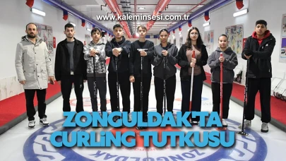 Zonguldak'ta Curling Tutkusu Parlıyor