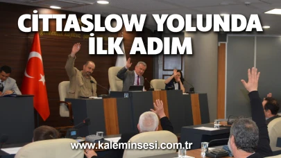Cittaslow yolunda ilk adım