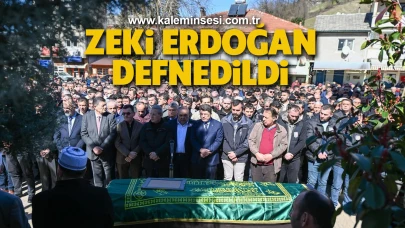 ZEKİ ERDOĞAN DEFNEDİLDİ