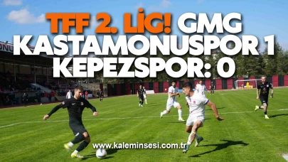 TFF 2. Lig: GMG Kastamonuspor: 1 - Kepezspor: 0