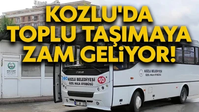 Kozlu'da toplu taşımaya zam geliyor!