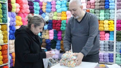 54 yıllık iplikçisi, dünya pazarına açıldı
