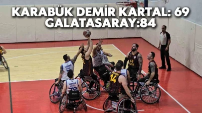 Tekerlekli Sandalye Basketbol Süper Lig: Karabük Demir Kartal: 69 - Galatasaray:84