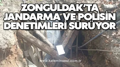 Zonguldak’ta jandarma ve polisin denetimleri sürüyor