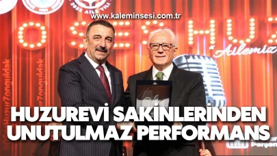 Huzurevi Sakinlerinden Unutulmaz Performans