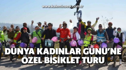 Dünya Kadınlar Günü’ne özel bisiklet turu