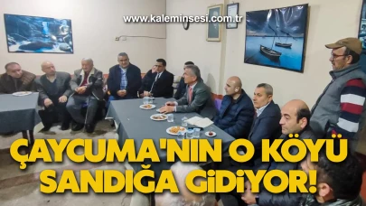 Çaycuma'nın o köyü sandığa gidiyor!