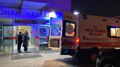 Yolun karşısına geçerken otomobilin çarptığı yaşlı kadın ağır yaralandı
