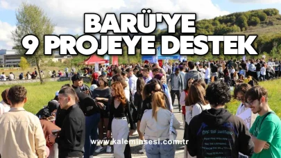 BARÜ'ye 9 Projeye Destek
