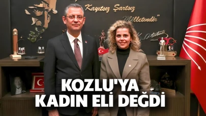 Kozlu'ya kadın eli değdi