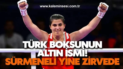 Türk Boksunun Altın İsmi! Sürmeneli Yine Zirvede