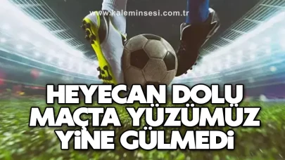 Zonguldakspor ve Denizlispor 2-2 berabere kaldı