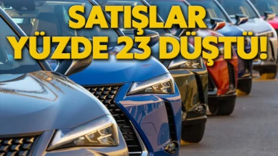 Satışlar yüzde 23 düştü!