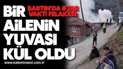 Bir ailenin yuvası kül oldu...