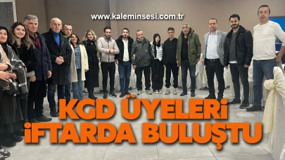 KGD üyeleri iftarda buluştu
