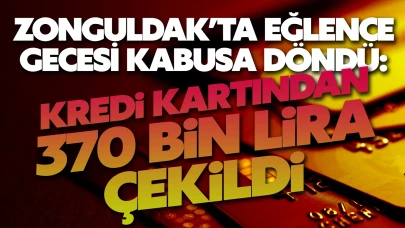 Zonguldak’ta Eğlence gecesi kabusa döndü!