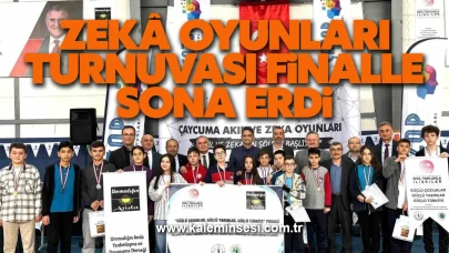 Zekâ Oyunları Turnuvası finalle sona erdi