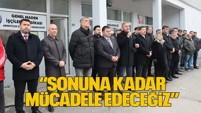 GMİS YÖNETİM KURULU ARMUTÇUK’TA MADENCİYİ BİLGİLENDİRDİ “SONUNA KADAR MÜCADELE EDECEĞİZ”