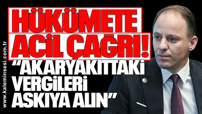 Deniz Yavuzyılmaz’dan hükümete acil çağrı: “Akaryakıttaki vergileri askıya alın”