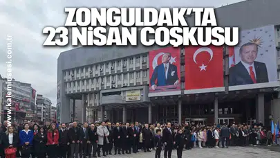 Zonguldak’ta 23 Nisan coşkusu