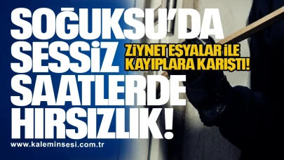 Soğuksu’da Sessiz Saatlerde Hırsızlık!