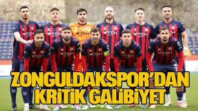 Zonguldakspor’dan kritik galibiyet