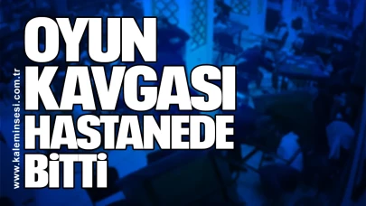 Oyun Kavgası Hastanede Bitti