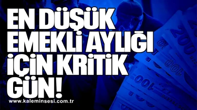 En Düşük Emekli Aylığı İçin Kritik Gün!