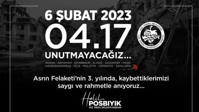 Ereğli’de 6 Şubat Deprem Şehitleri Anılıyor