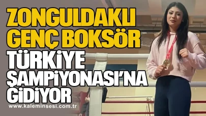 Zonguldaklı Genç Boksör Türkiye Şampiyonası’na Gidiyor