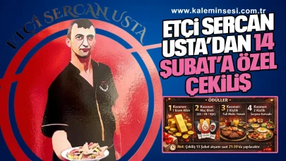 Etçi Sercan Usta’dan 14 Şubat’a Özel Çekiliş