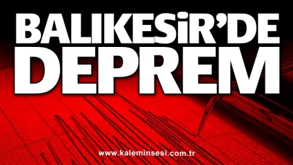 Balıkesir Yine Sallandı: Sındırgı’da 4.1 Büyüklüğünde Deprem