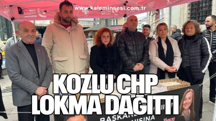 KOZLU CHP LOKMA DAĞITTI