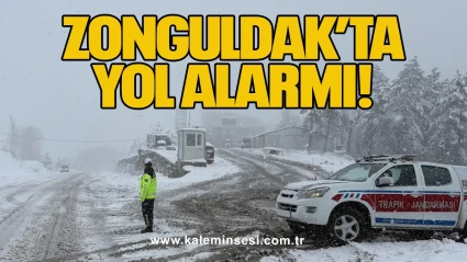 Zonguldak’ta Yol Alarmı!