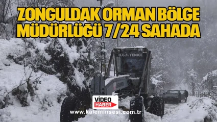 Zonguldak Orman Bölge Müdürlüğü 7/24 Sahada