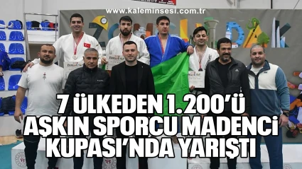 7 Ülkeden 1.200’ü Aşkın Sporcu Madenci Kupası’nda Yarıştı
