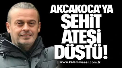 Akçakoca'ya Şehit Ateşi Düştü!