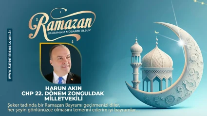 Harun Akın Ramazan bayramını kutladı