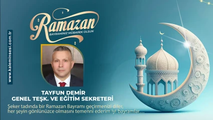 Tayfun Demir Ramazan bayramını kutladı
