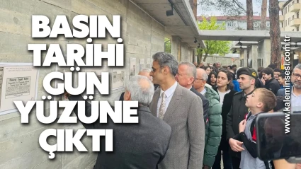 Basın tarihi gün yüzüne çıktı
