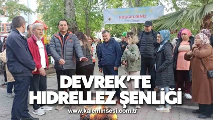 Devrek’te hıdrellez şenliği