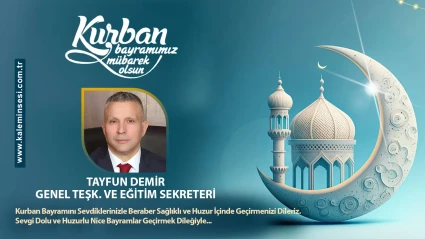 Tayfun Demir Kurban bayramını kutladı