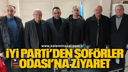 İYİ Parti’den Şoförler Odası’na Ziyaret: “Esnaf Zor Günler Geçiriyor”
